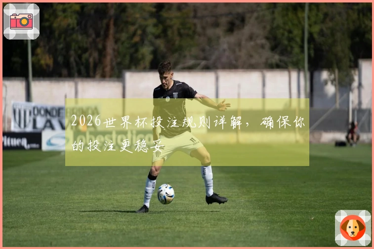 2026世界杯投注规则详解，确保你的投注更稳妥